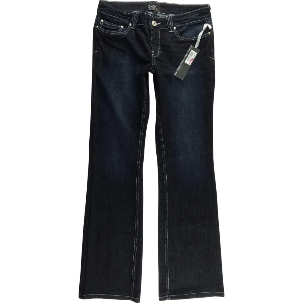 YANUK Cindy Boot Cut Jeans Stretch Low Rise C605